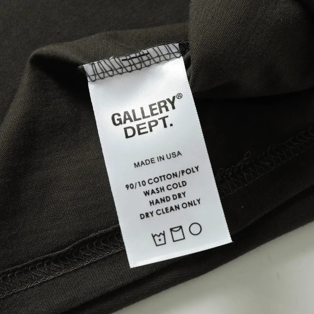 GALLERY.DEPT New Short Sleeve Model Number: 3297P110 Color: White Dark Gray Size: S M L XL